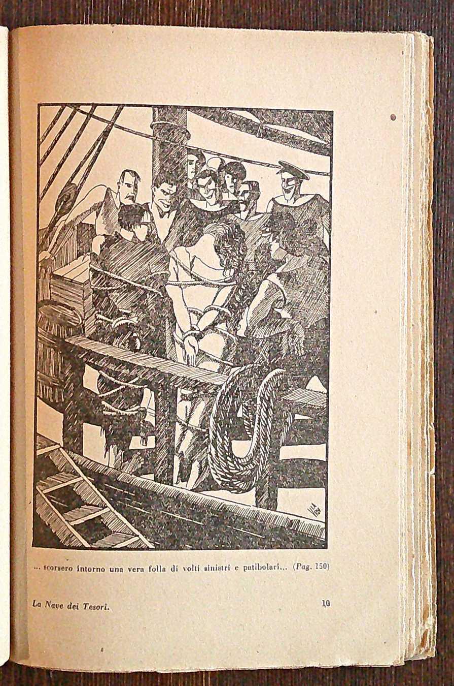 LA NAVE DEI TESORI, 1940 - Illustrato