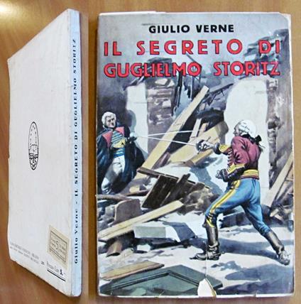Il SEGRETO DI GUGLIEMO STORITZ, 1932 - ill. ROUX - copertina