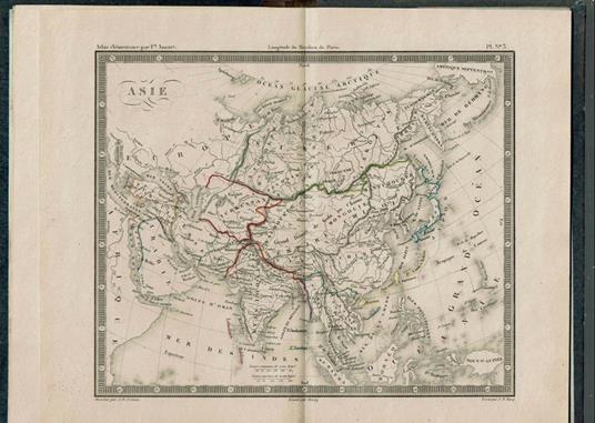 Atlas Elementaire A L'usage Des Ecoles Primaires 1840 - copertina