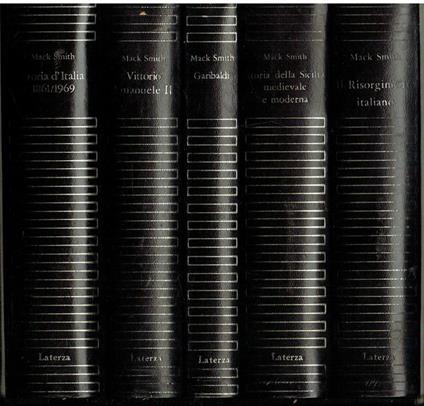 Cofanetto Mack Smith La Terza 5 Volumi 1968 Risorgimento Emanuele Ii Italia 1861 - Denis Mack Smith - copertina