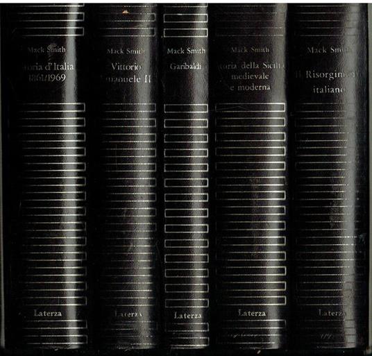 Cofanetto Mack Smith La Terza 5 Volumi 1968 Risorgimento Emanuele Ii Italia 1861 - Denis Mack Smith - copertina