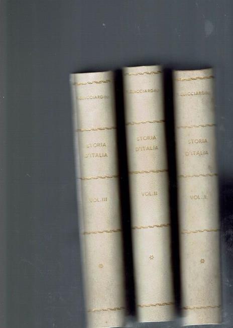 Storia D?Italia Di Franc. Guicciardini 3 Vol. 1843 - Francesco Guicciardini - 2