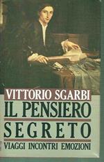Il Pensiero Segreto Diario Di Vittorio Sgarbi Ed.Cde
