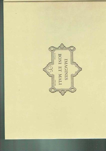 Imagines Boni Et Mali  - copertina