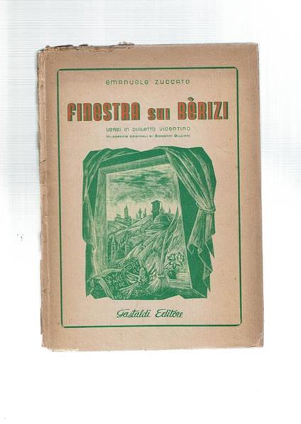 Finestra Sui Berizi Versi In Dialetto Vicentino - Emanuele Zuccato - copertina