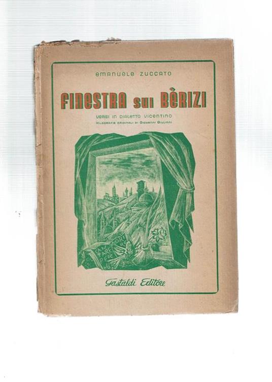 Finestra Sui Berizi Versi In Dialetto Vicentino - Emanuele Zuccato - copertina