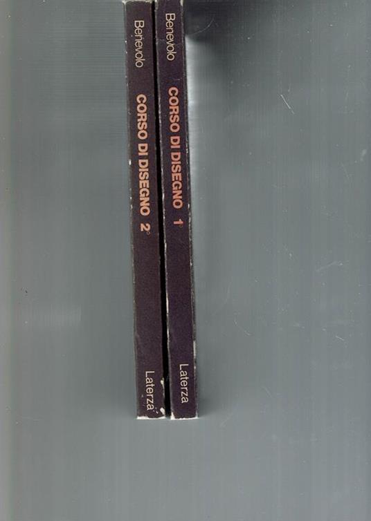 Corso Di Disegno 2 Volumi ** La Descrizione Dell'Ambiente L'Arte Classica - Leonardo Benevolo - copertina