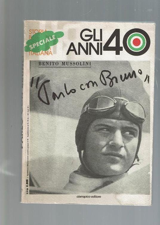 Parlo Con Bruno - Benito Mussolini - copertina
