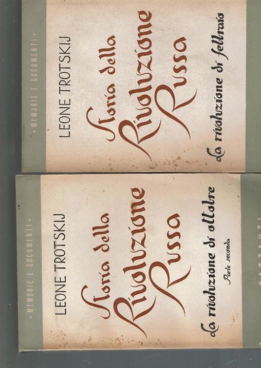 Storia Della Rivoluzione Russa (2 Vol) - Lev Trotskij - copertina