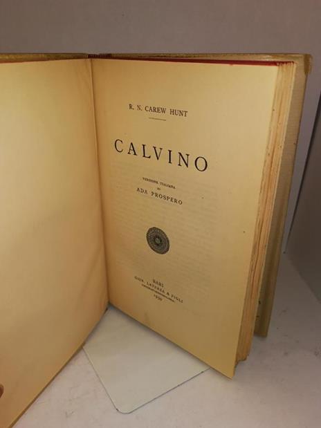 Calvino (Versione Italiana Di Ada Prospero) - R.N. Carew Hunt - 2