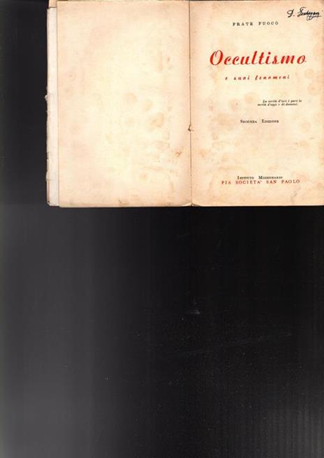 Occultismo E Suoi Fenomeni - Fuoco Frate - 3
