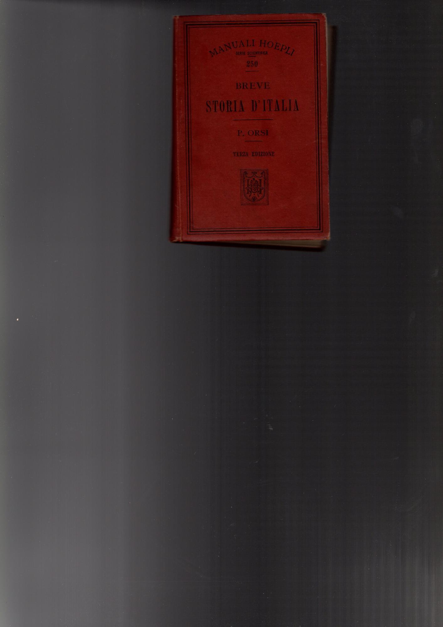 Breve Storia D'Italia