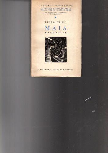 Libro Primo Maia Lavs Vitae - Gabriele D'Annunzio - copertina