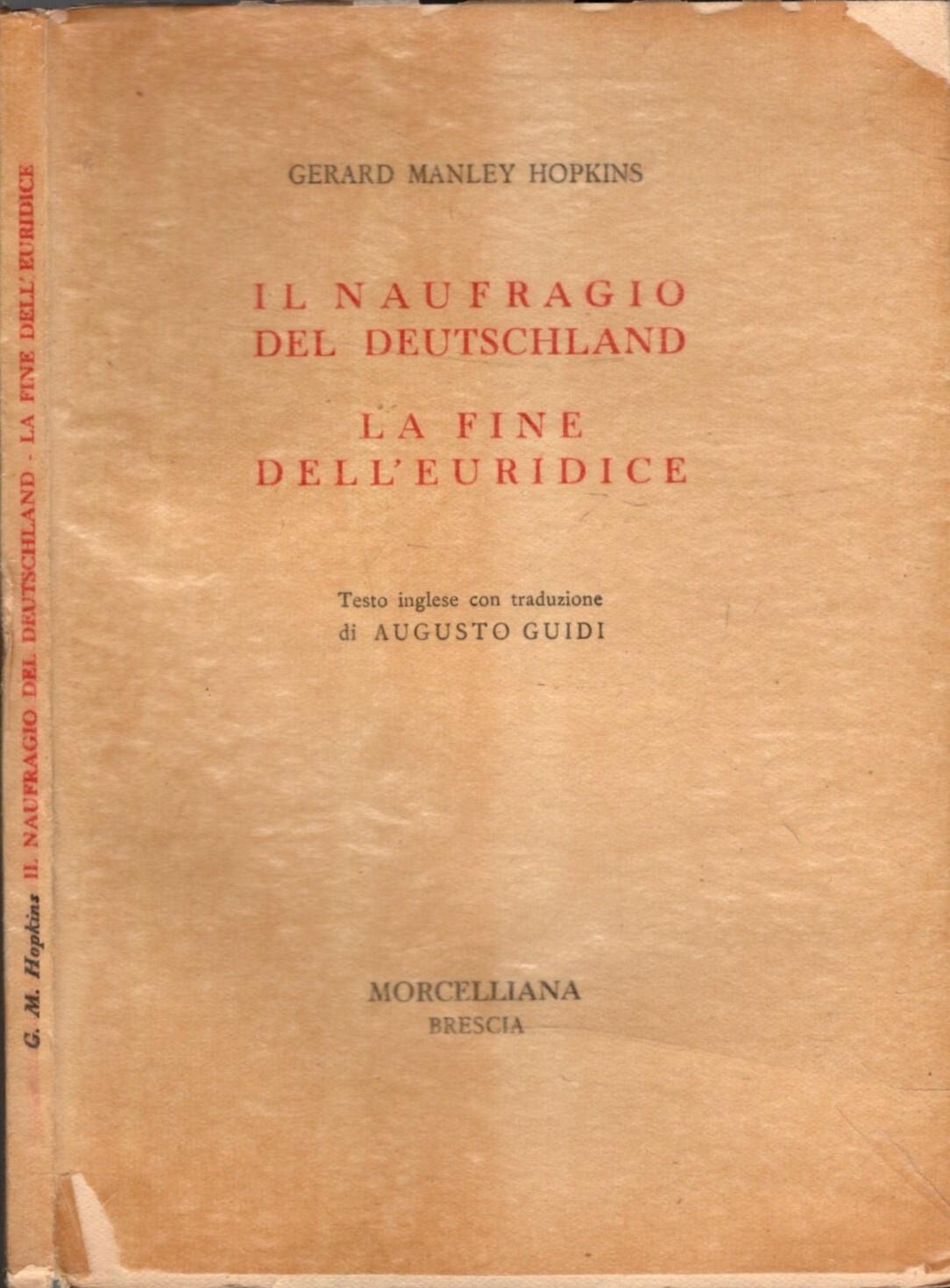 Il Naufragio Del Deutschland - La Fine Dell'Euridice