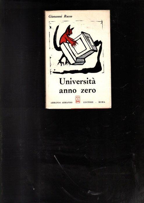 Universita' Anno Zero - Giovanni Russo - copertina