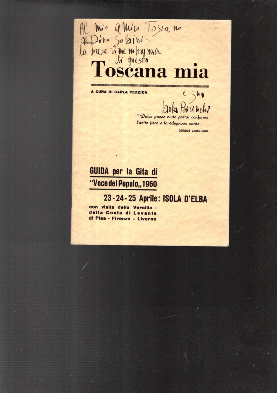 Toscana Mia "Guida Per La Gita Voce Del Popolo 1960" Isola D'Elba