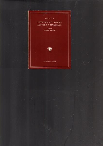 LETTERA AD ANEBO LETTERA A MARCELLO - copertina