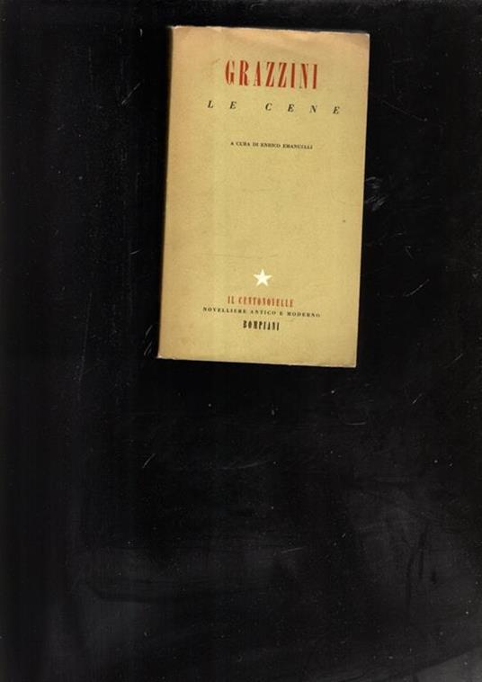 Le Cene - Antonfrancesco Grazzini - copertina
