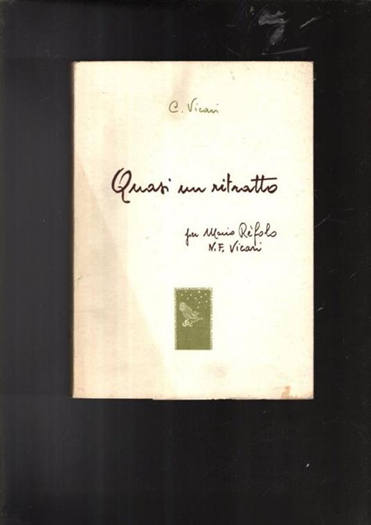 Quasi Un Ritratto Per Mario Refolo - Carmelina Sicari - copertina
