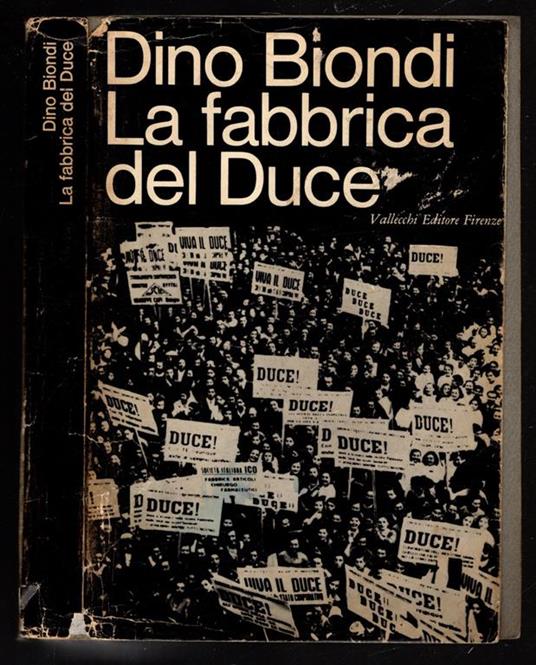 La fabbrica del Duce - Dino Biondi - copertina
