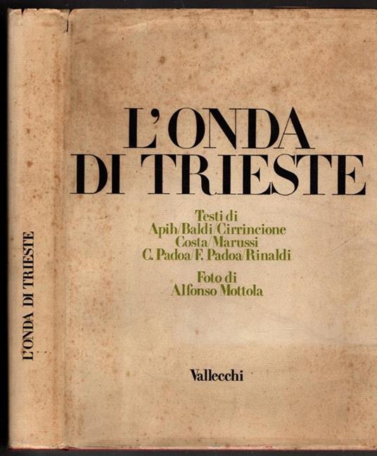 L' Onda Di Trieste: Antologia Di Autori Triestini. Foto Di Alfonso Mottola - Antonio Rinaldi - copertina