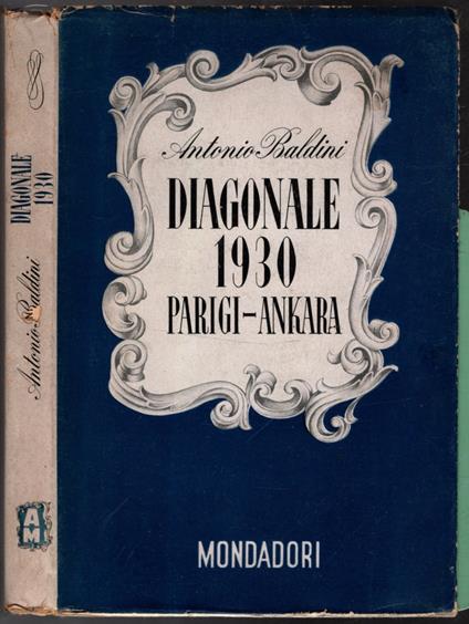 Diagonale 1930, Parigi-Ankara. Note di viaggio - copertina