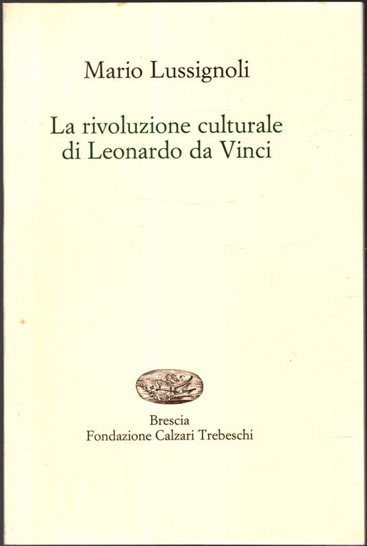 La Rivoluzione Culturale Di Leonardo Da Vinci - copertina