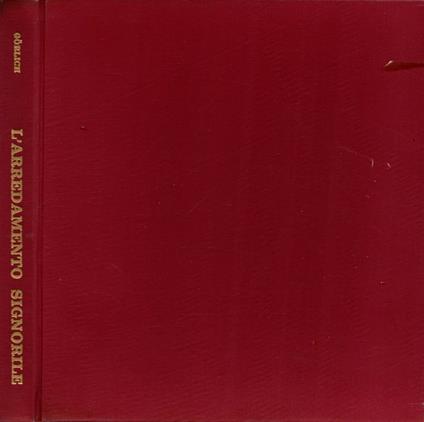 L' arredamento signorile - copertina