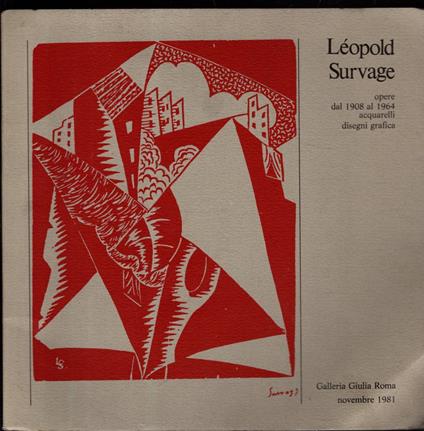 Leopold Survage Opere Dal 1908 Al 1964 Acquarelli Disegni Grafica - copertina