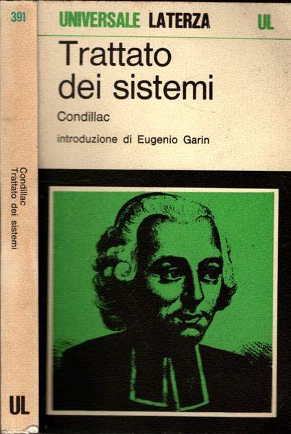 Trattato Dei Sistemi - Étienne Condillac - copertina