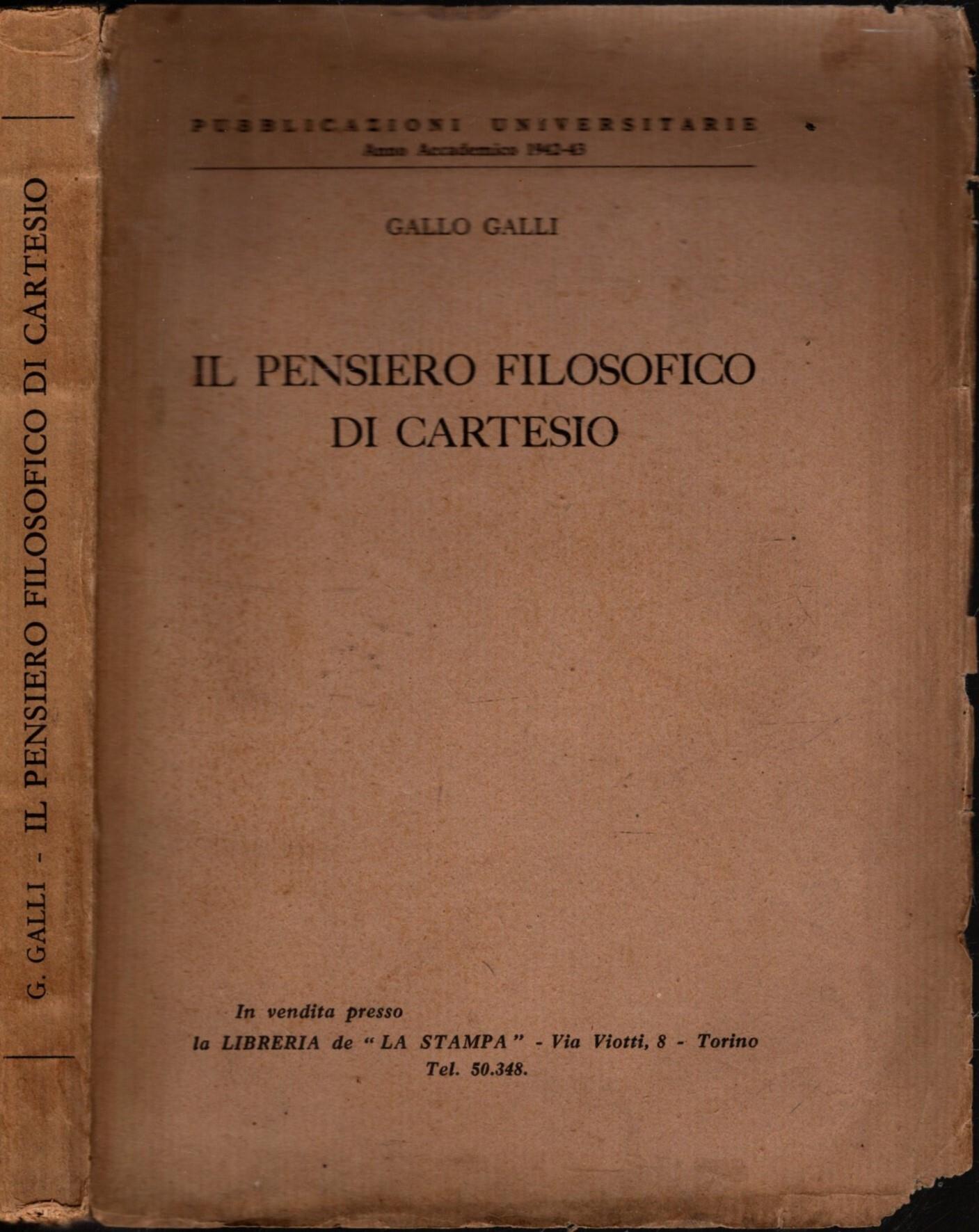 Il pensiero filosofico di Cartesio