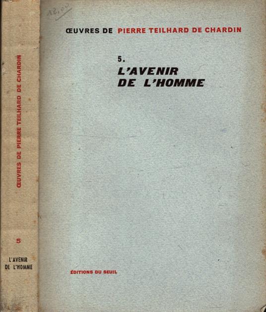 L' Avenir De L' Homme - copertina