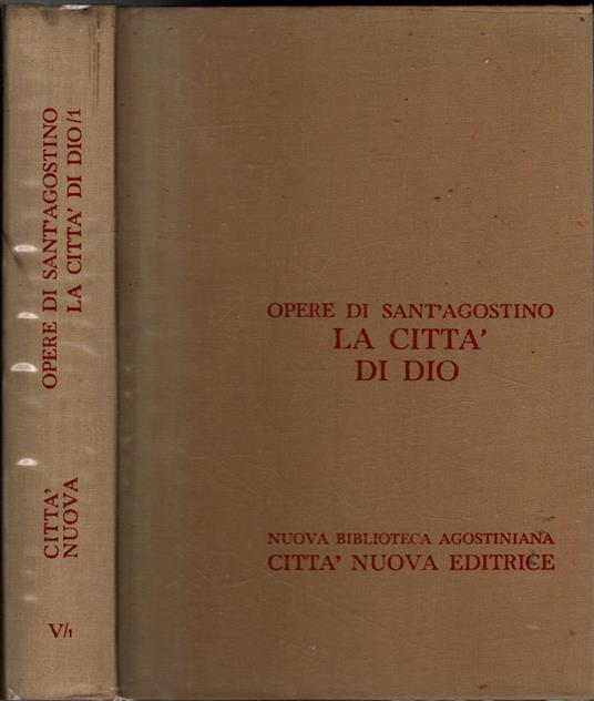 La Citta' Di Dio Vol I-X Sant'Agostino - copertina