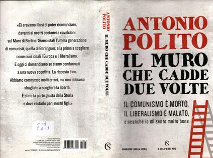 Il muro che cadde due volte - Antonio Polito - copertina