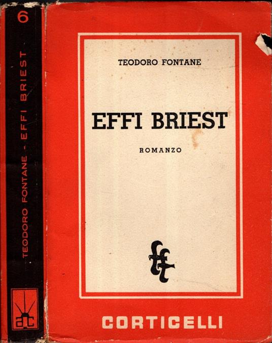 Effi Briest - Theodor Fontane - copertina