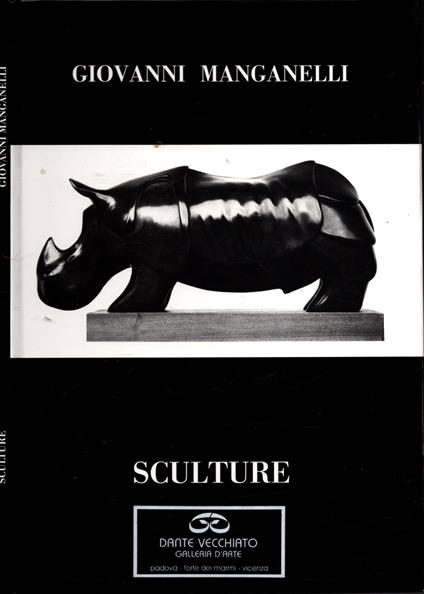 Giovanni Manganelli - Sculture** - copertina