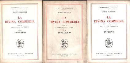 La Divina Commedia - Dante Alighieri - copertina