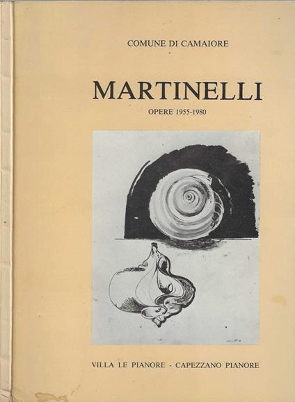 Martinelli Opere 1955-1980 - copertina