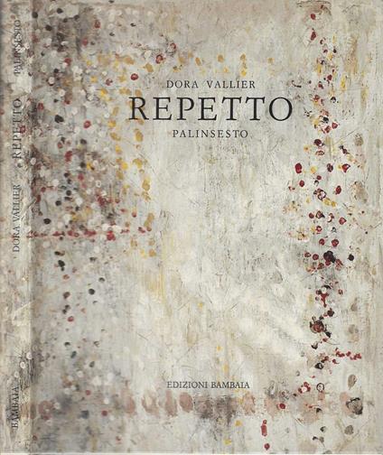 Repetto Palinsesto - Dora Vallier - Dora Vallier - copertina