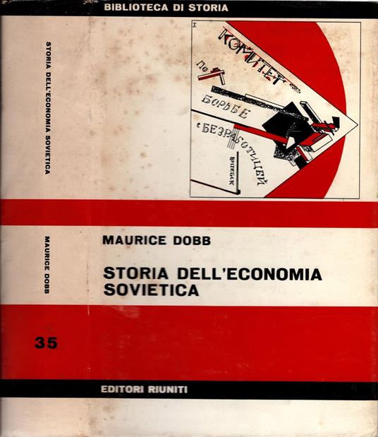 Storia Dell'economia Sovietica - di Maurice Dobb (Autore) - Maurice Dobb - copertina