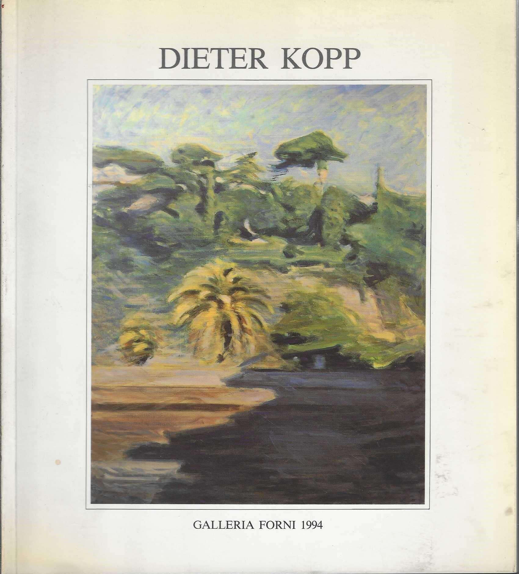 Dieter Kopp - Dichiarazione 30 dipinti e un testo + 2 brochure