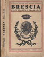 BRESCIA. Cenni storici e geografici - Bertoldi Giovanni