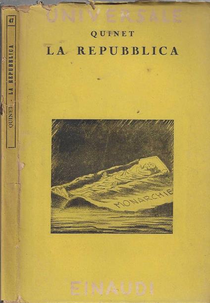 La Repubblica - Edgar Quinet - Edgar Quinet - copertina