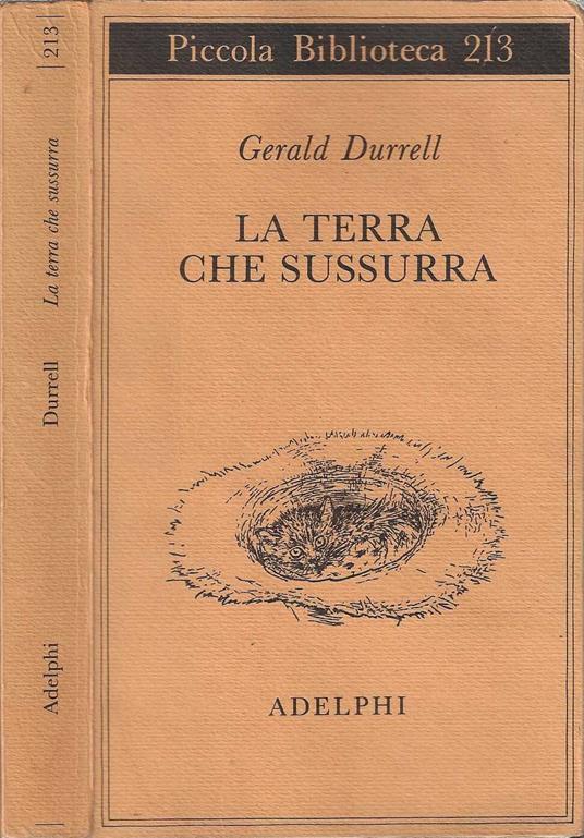 La terra che sussurra - Gerald Durrell - copertina