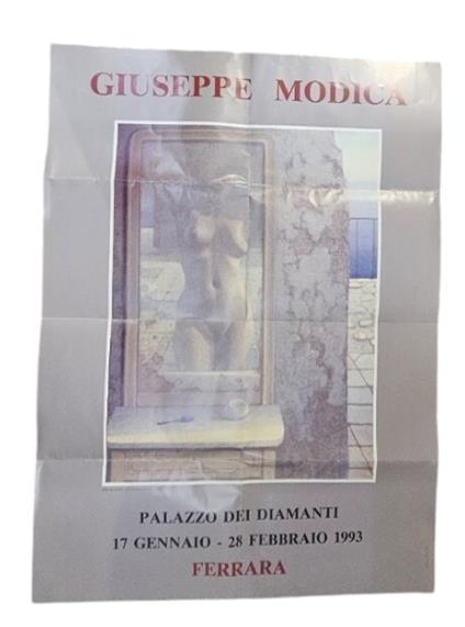Manifesto di Giuseppe Modica 1993 - copertina