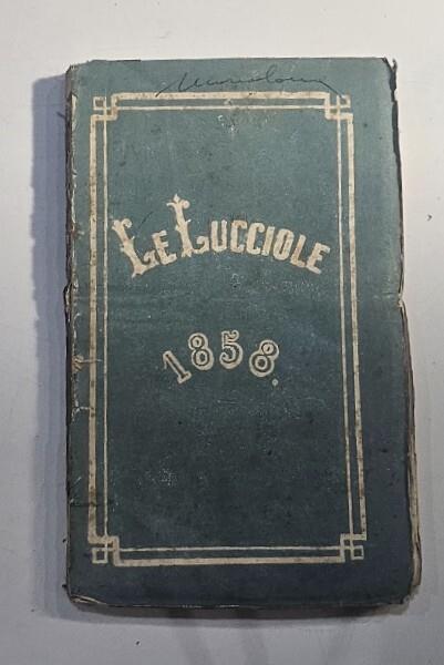 Ippolito Nievo - Le lucciole canzoniere Prima edizione - Ippolito Nievo - copertina