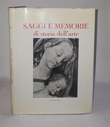 Saggi e memorie di storia dell'arte (v. 4) - copertina