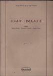 Egalité/inegalité - copertina