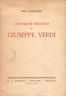 L' ascensione creatrice di Giuseppe Verdi - Gian Carlo Roncaglia - copertina