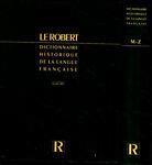 Le Robert. Dictionnaire Historique de la Langue Francaise - Abel Rey - copertina
